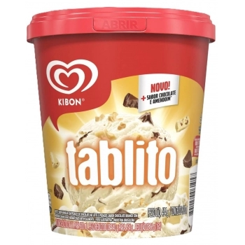 KIBON SORVETE TABLITO 4X800ML/454G