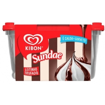 KIBON SUNDAE LEITE TRUFADO 4X1.4L/834G