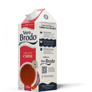 CALDO STOCK CARNE 750ML GEMINA 6 X 750ML