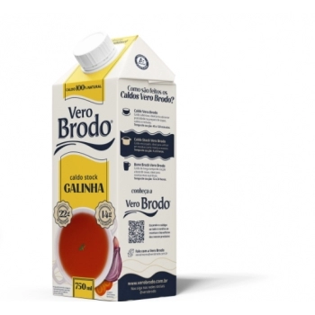 CALDO STOCK GALINHA 750ML GEMINA 6 X 750ML