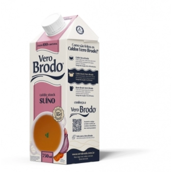 CALDO STOCK SUINO 750ML GEMINA 6 X 750ML