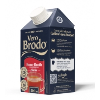 CALDO BONE BROTH CARNE 500ML GEMINA 6 X 500ML