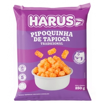 PIPOQUINHA DE TAPIOCA HARUS - 250G C/40UN