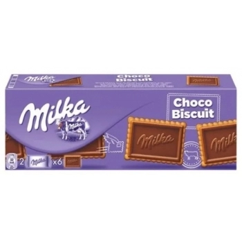 MILKA CHOCO BISCUIT 150G DP C/14 UN (101602)