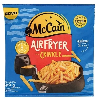 VAREJO - AIRFRYER CRINKLE SAF 18X500G (12840)