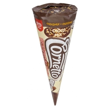 KIBON CORNETTO SORV CHOCMIX 24X90ML/65G