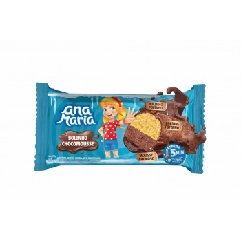 BOLO DE BAUNILHA COM MOUSSE E COBERTURA DE CHOCOLATE - BIMBO - ED LIMITADA