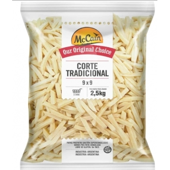 FOOD - MCCAIN BATATA PREF.CONG.CORTE TRADIC. 6X2.5KG