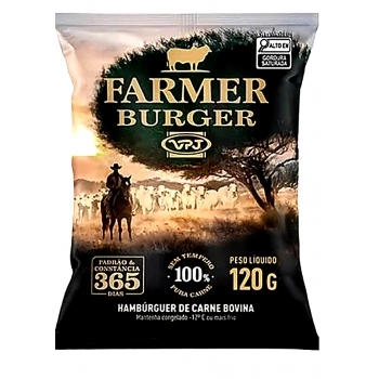 HB SEM TEMPERO 120G X 36 UN - FARMER ( 1431 )